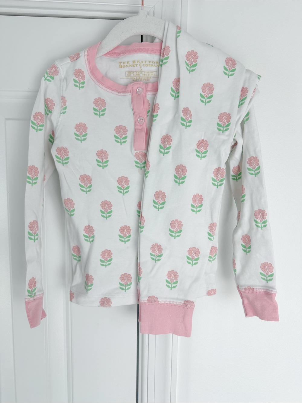 The Beaufort Bonnet Company floral pjs size 5 - Picture 1 of 5